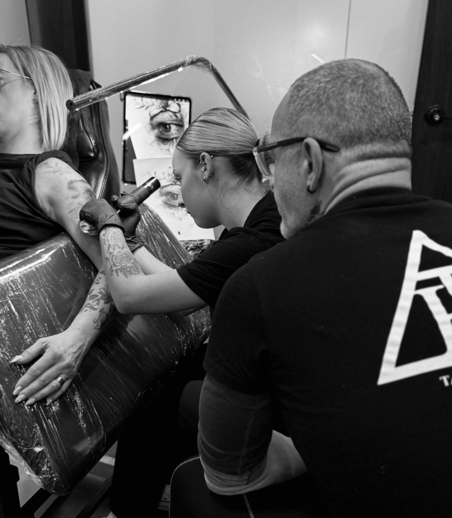 Seminario privado de tatuaje realista 1:1 en Barcelona por Doowstattooartist